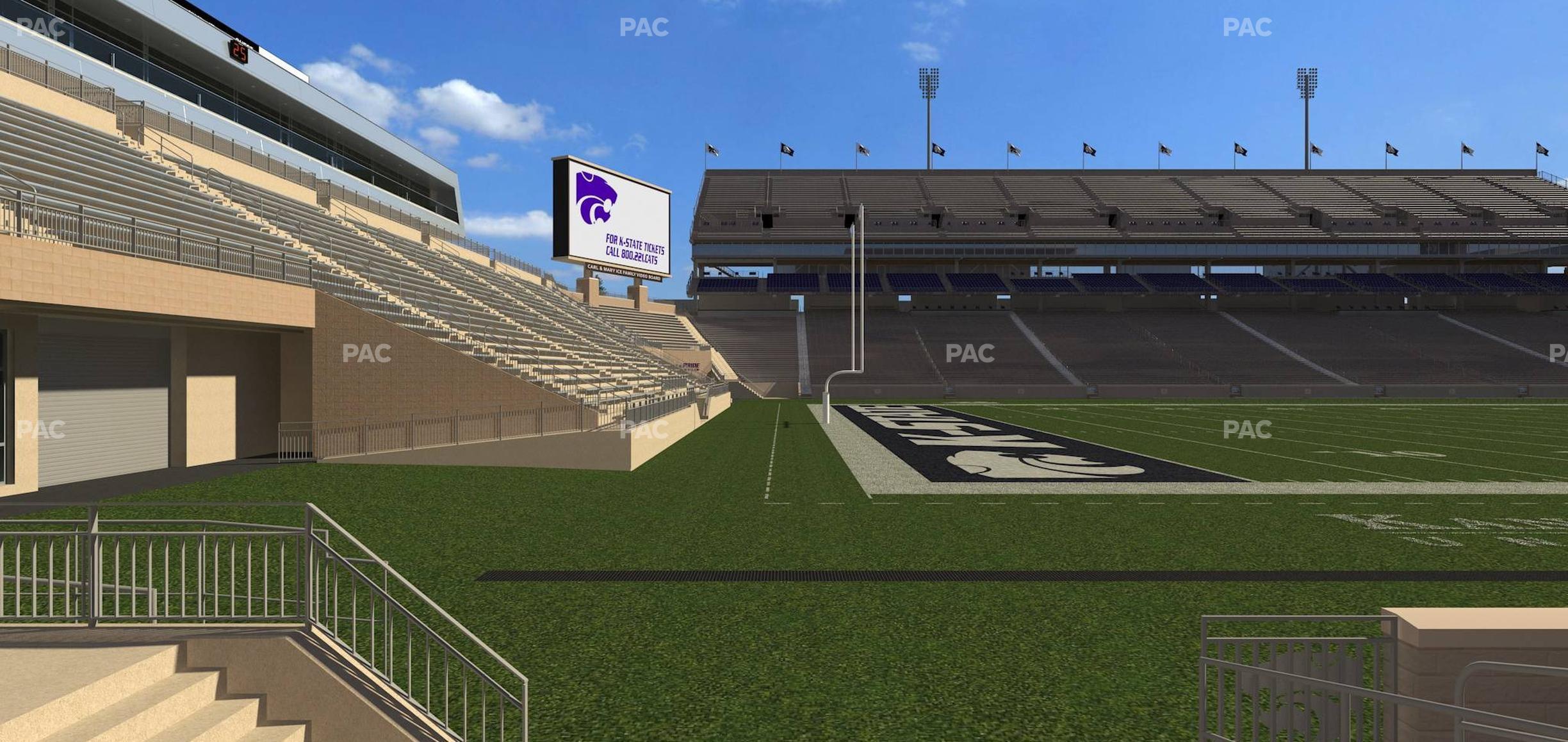 Seating view for Bill Snyder Family Stadium Section 1