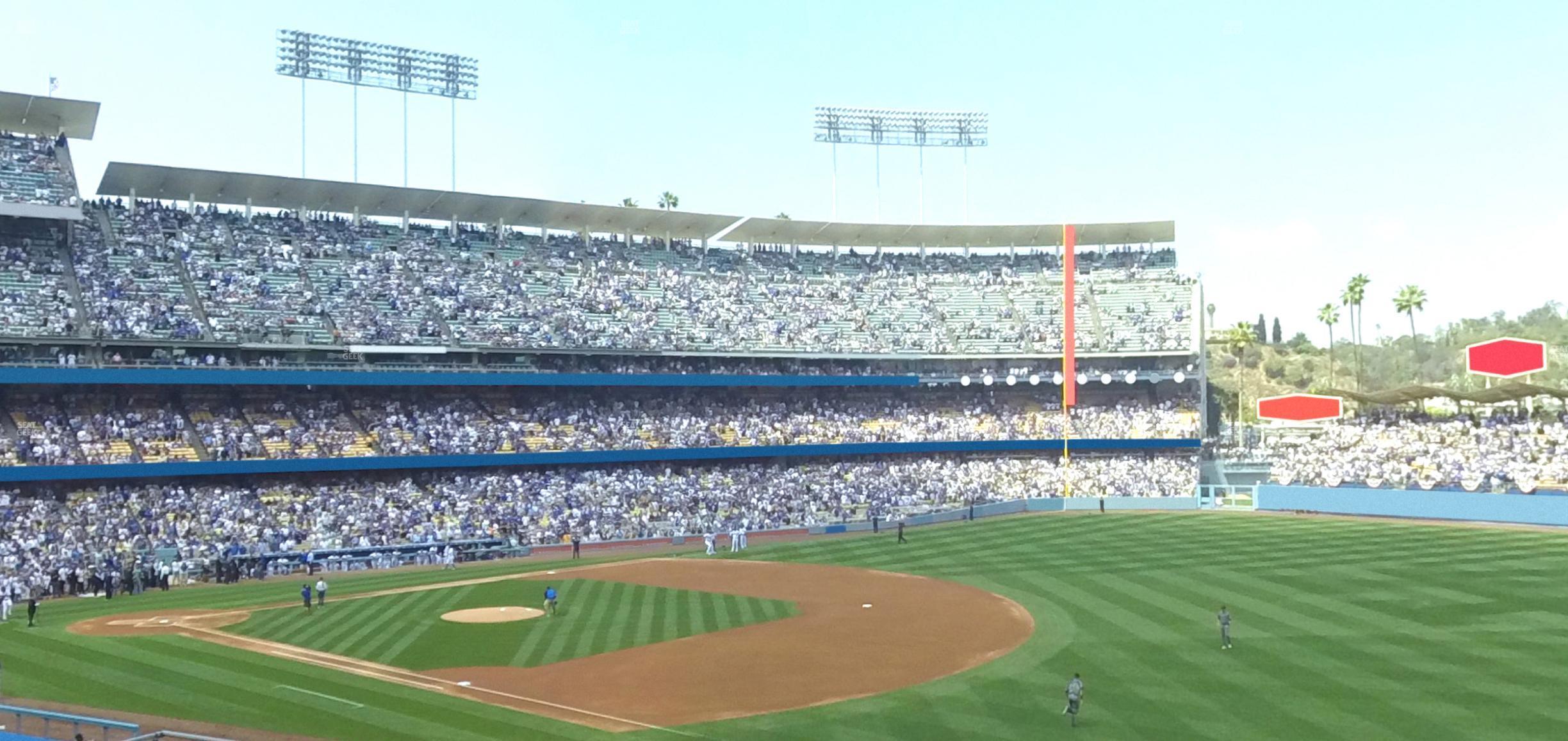 Seating view for Dodger Stadium Section 152 Lg