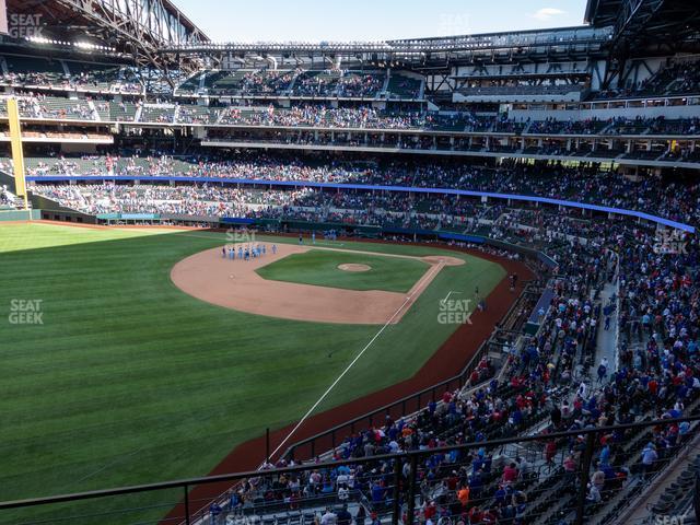 Seating view for Globe Life Field Section Sb 3