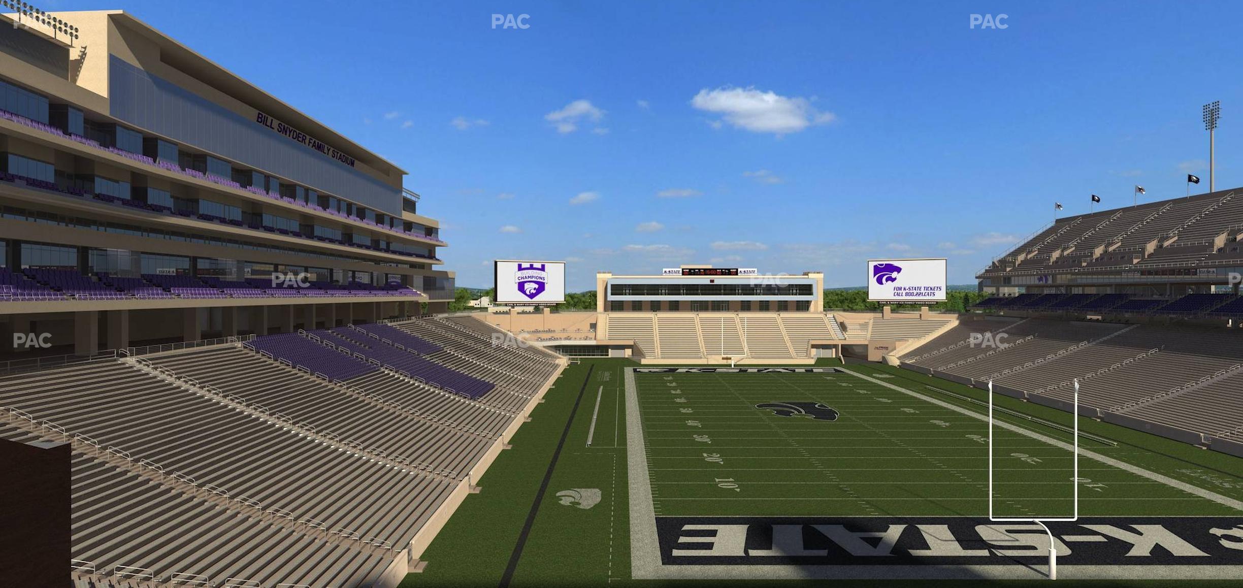 Seating view for Bill Snyder Family Stadium Section Suite A