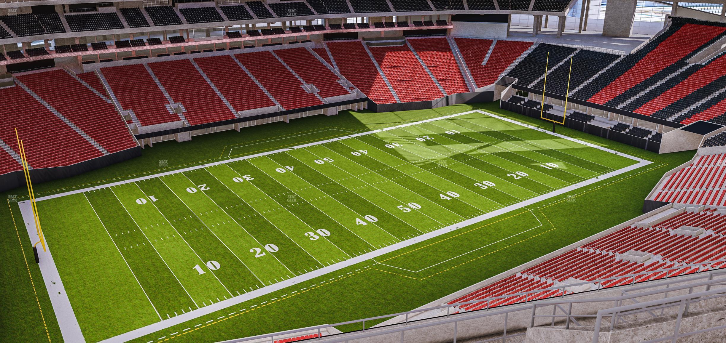 Seating view for Mercedes-Benz Stadium Section 316