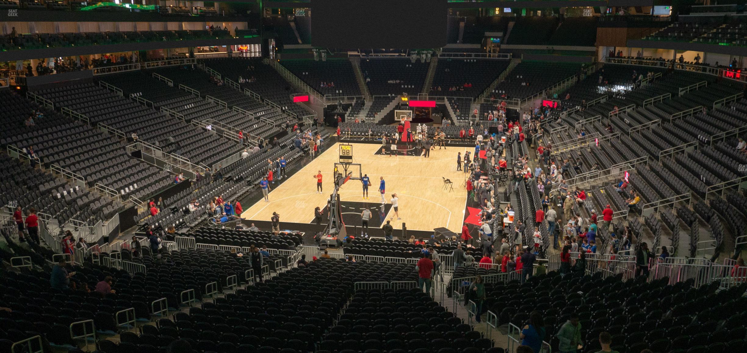 Seating view for State Farm Arena Section T 4