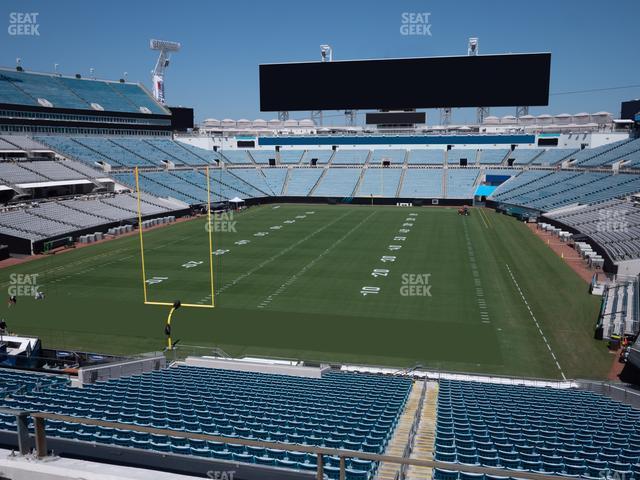 Seating view for EverBank Stadium Section Terrace Suite 3