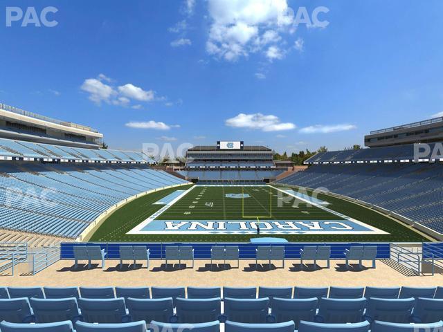 Seating view for Kenan Memorial Stadium Section 115