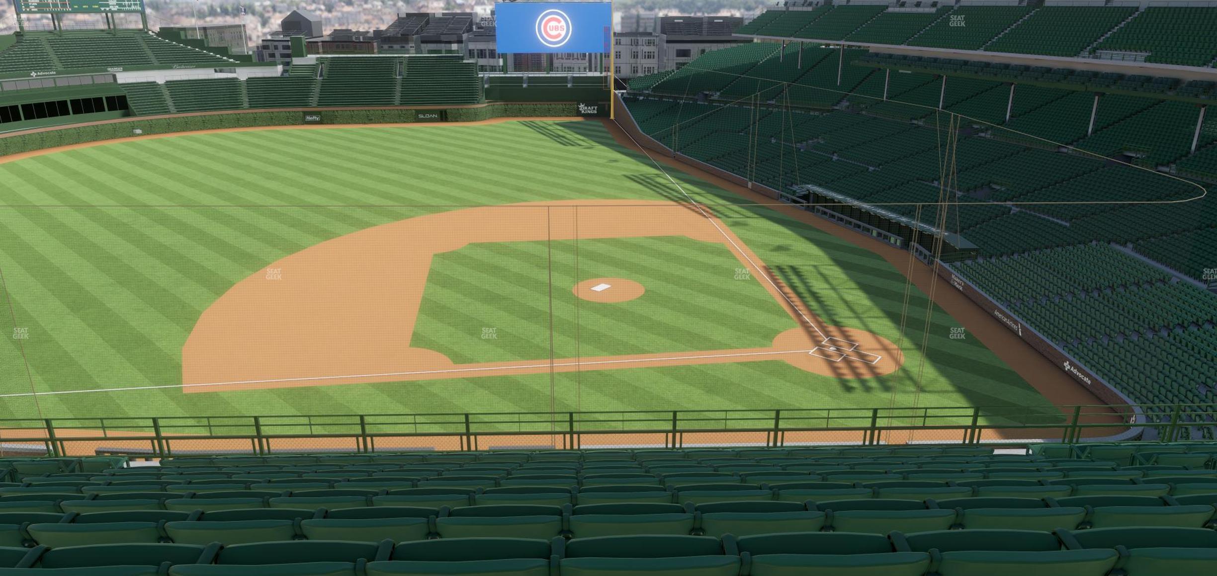 Seating view for Wrigley Field Section 311 Left