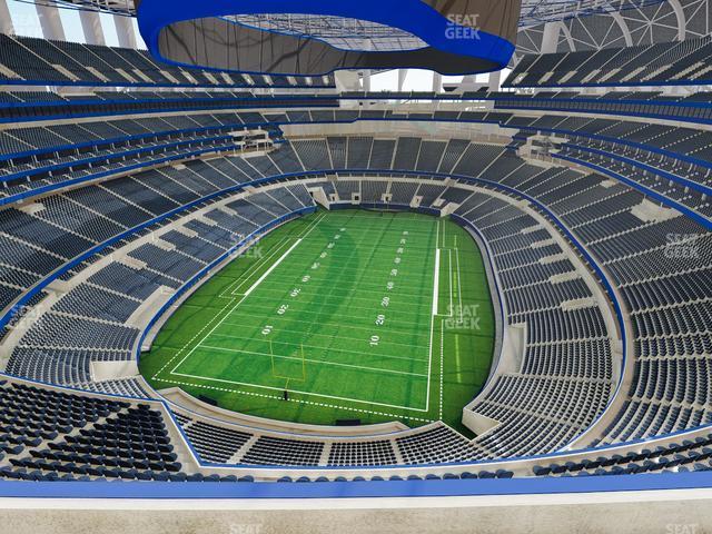 Seating view for SoFi Stadium Section 402