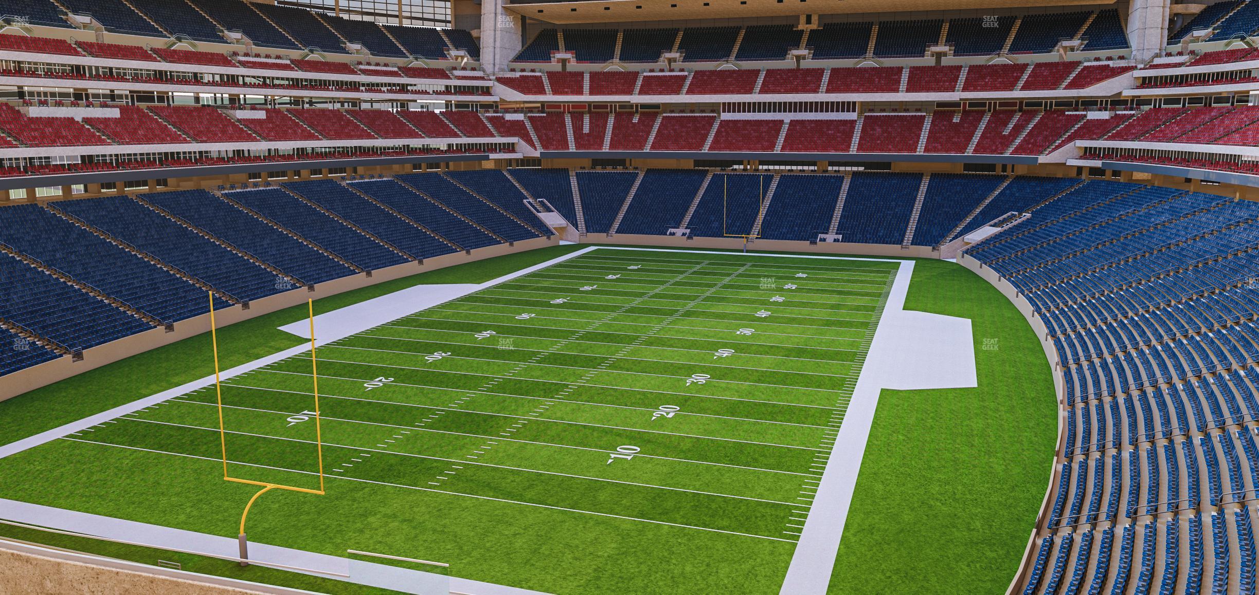 Seating view for NRG Stadium Section 321