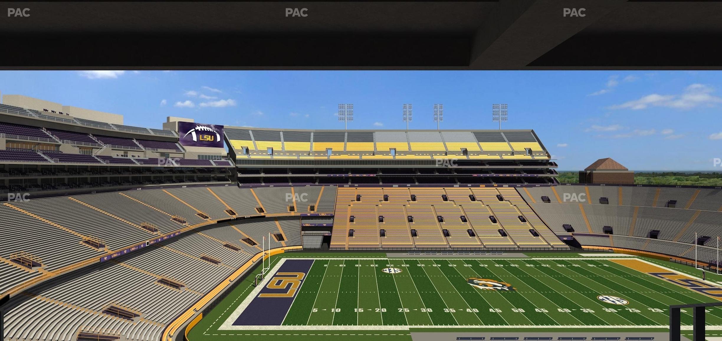 Seating view for Tiger Stadium Section Suite 220