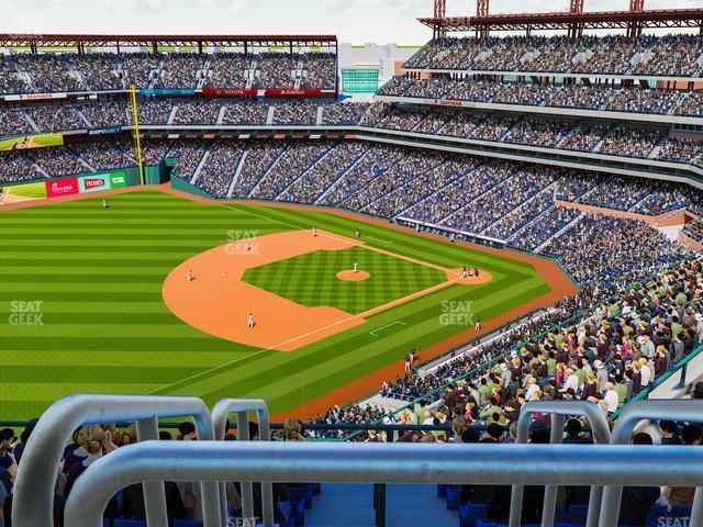 Seating view for Citizens Bank Park Section 430 V