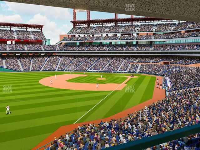 Seating view for Citizens Bank Park Section Suite 3