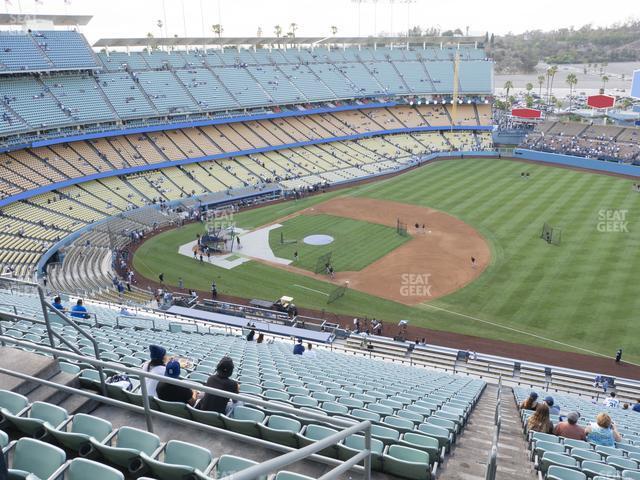 Seating view for Dodger Stadium Section 26 Rs