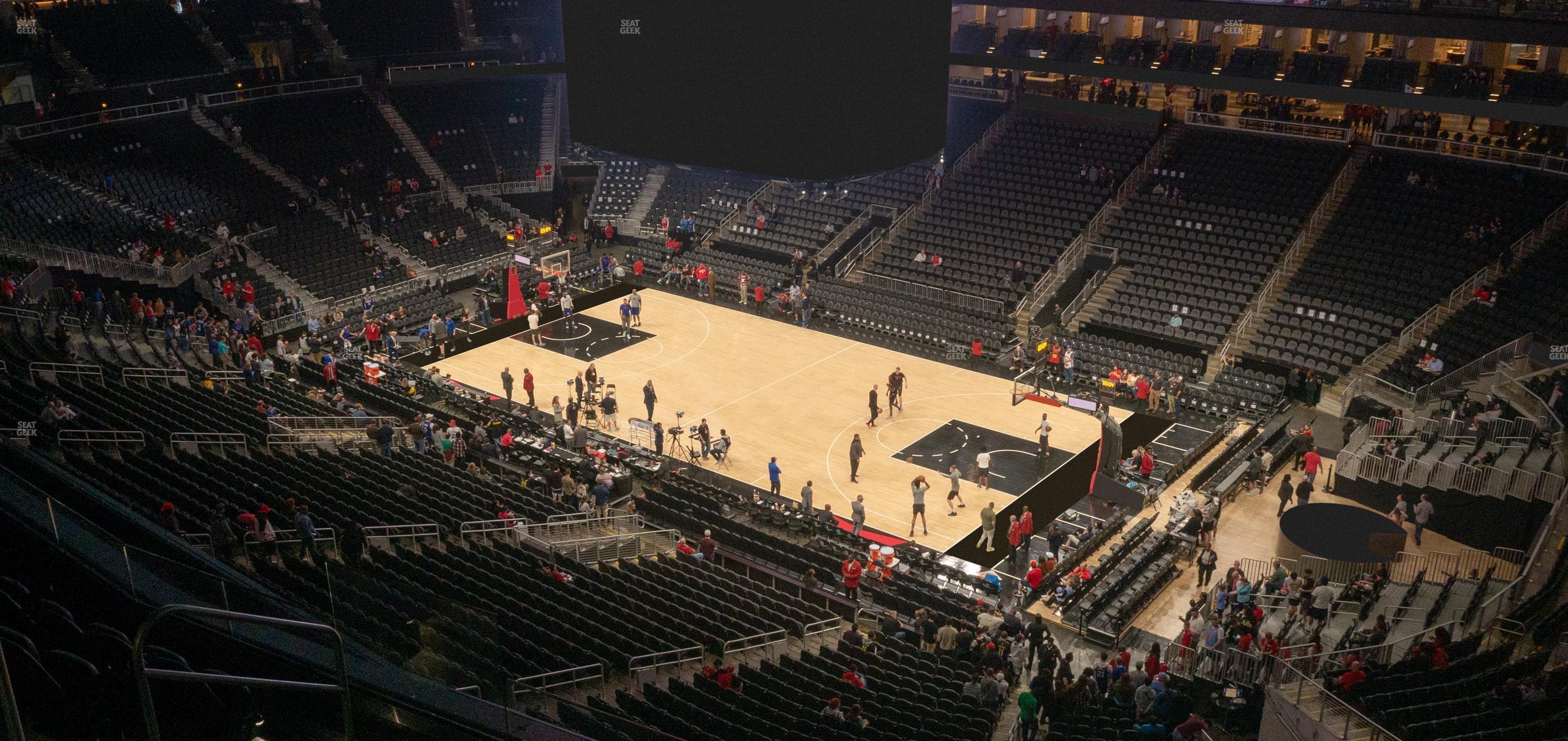 Seating view for State Farm Arena Section 219