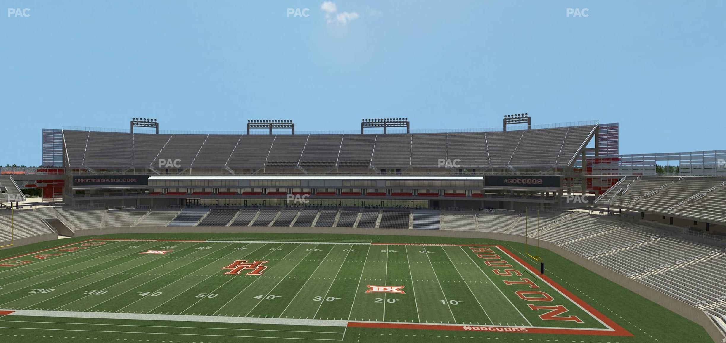 Seating view for TDECU Stadium Section 227