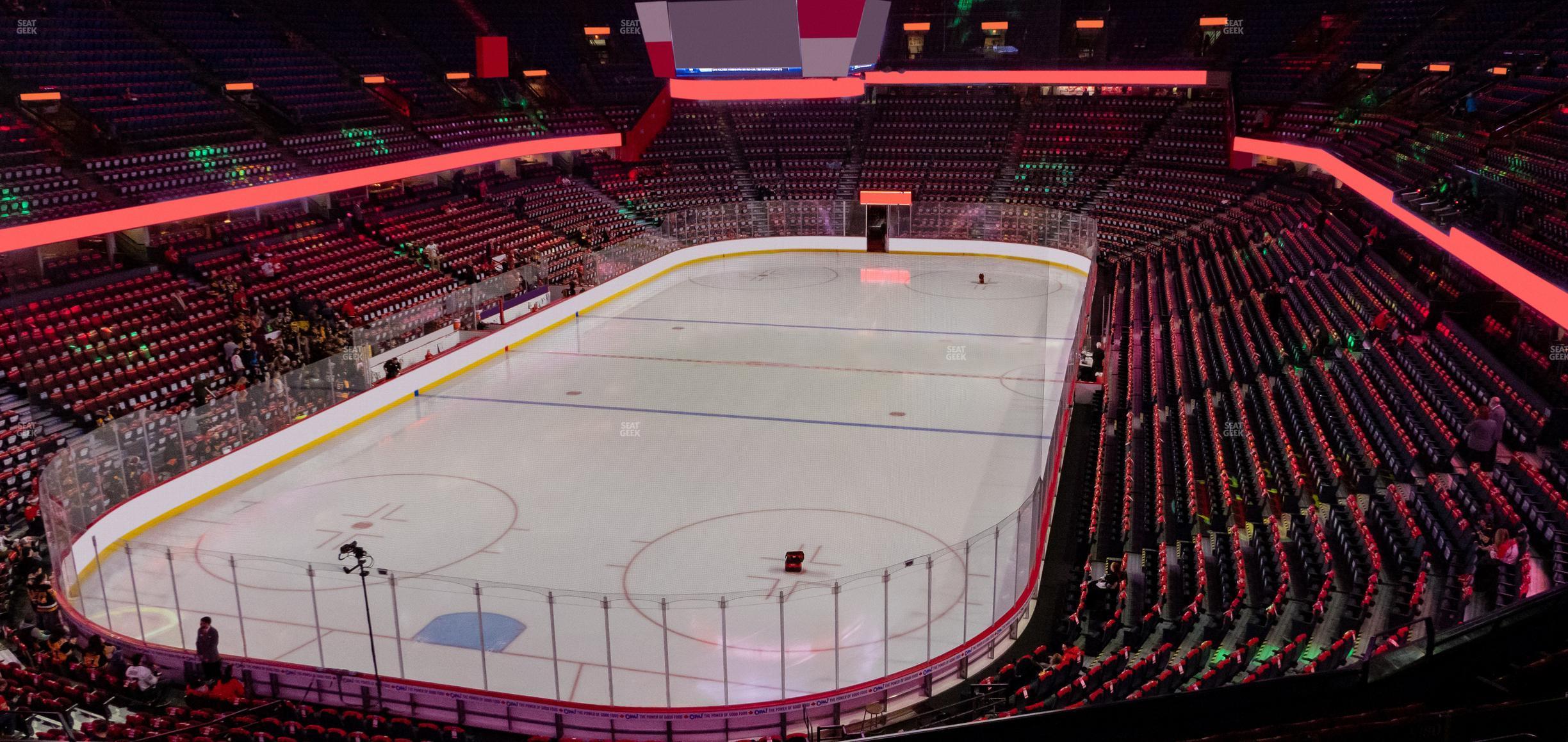 Seating view for Scotiabank Saddledome Section 220