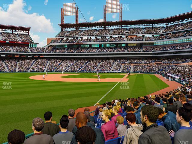 Seating view for Citizens Bank Park Section 139