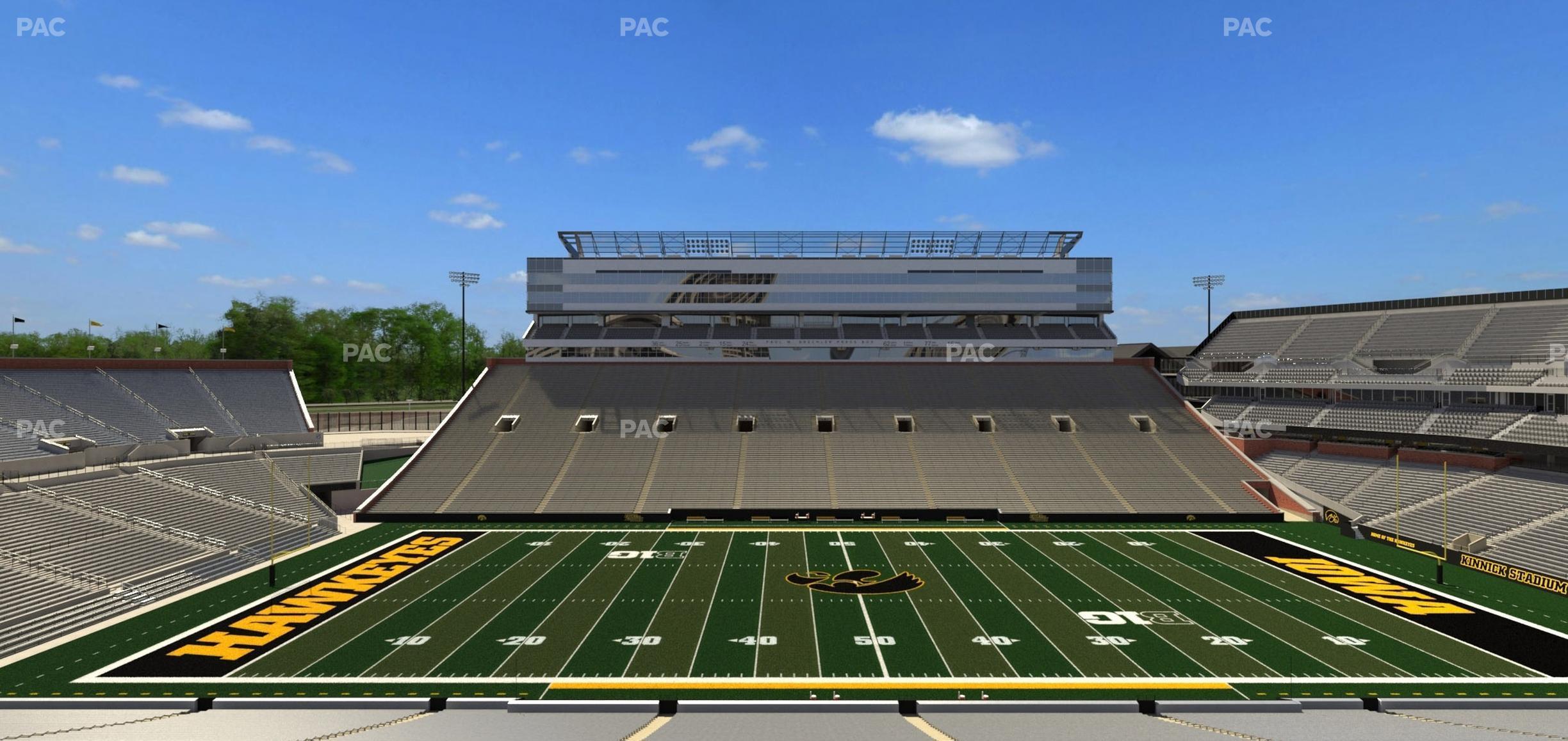 Seating view for Kinnick Stadium Section 106