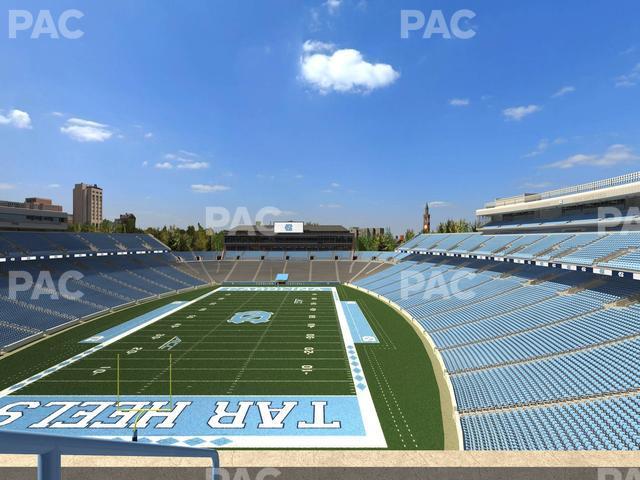 Seating view for Kenan Memorial Stadium Section Suite 16