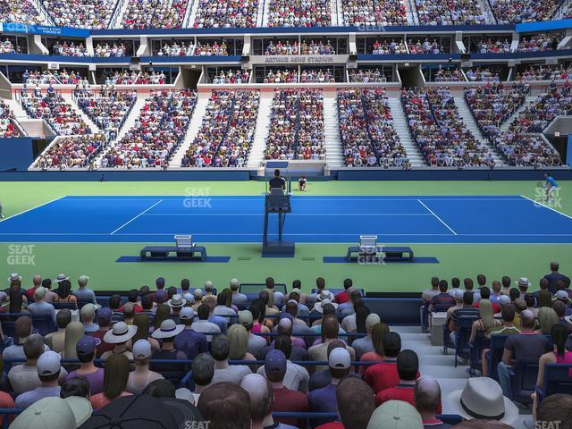 Seating view for Arthur Ashe Stadium Section 53