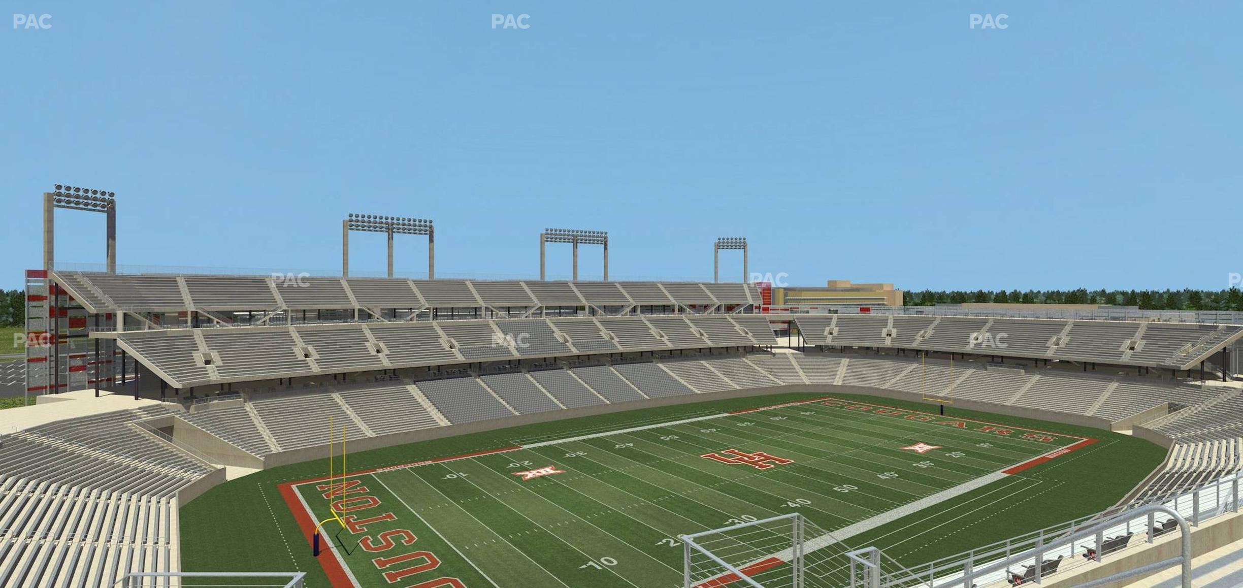 Seating view for TDECU Stadium Section 313