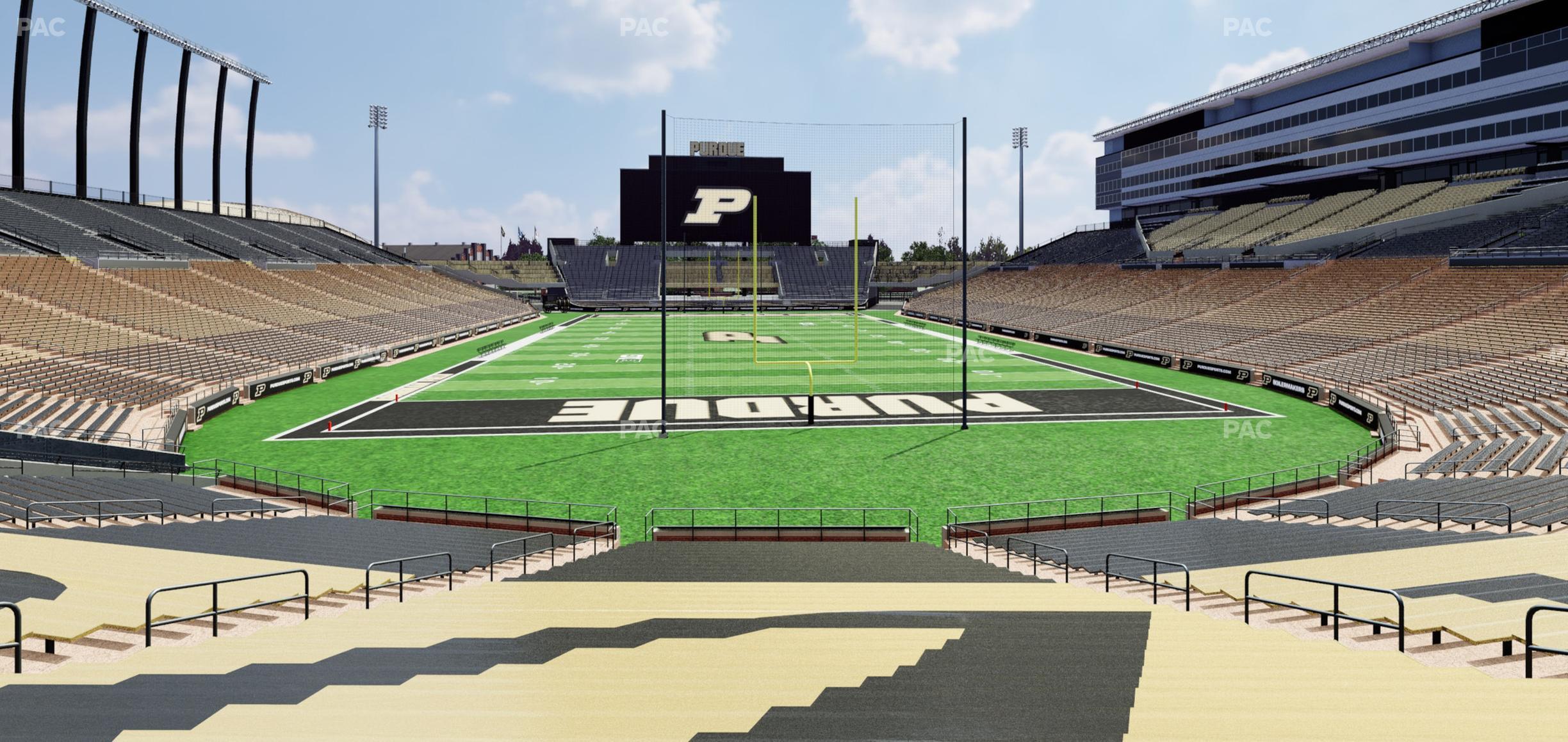 Seating view for Ross Ade Stadium Section 115