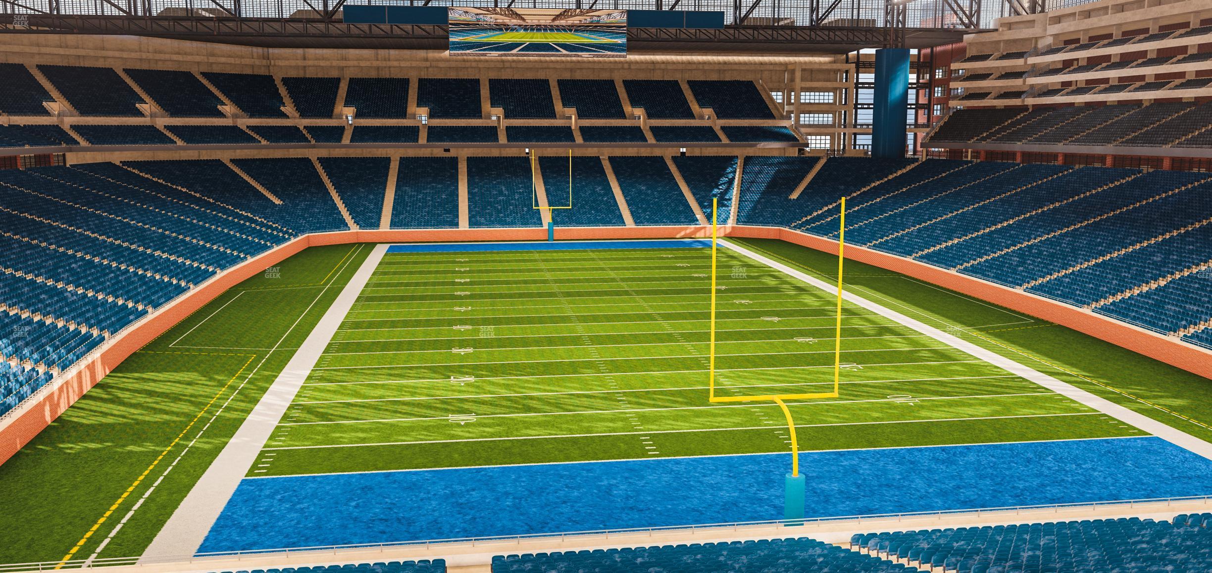 Seating view for Ford Field Section 242