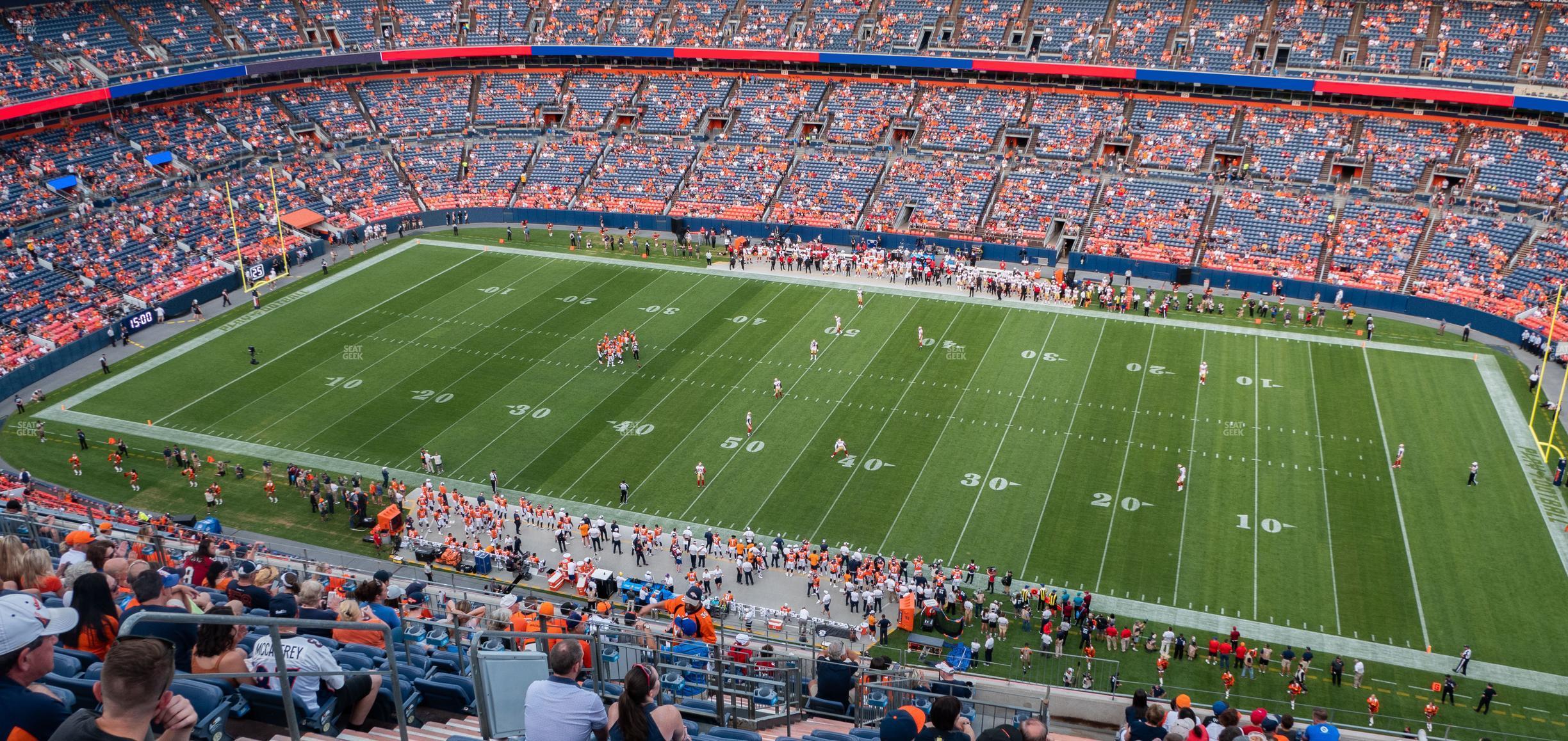 Seating view for Empower Field at Mile High Section 505