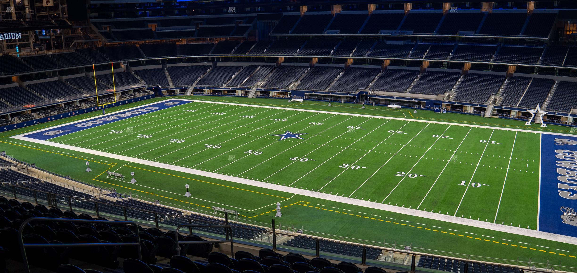 Seating view for AT&T Stadium Section C 307