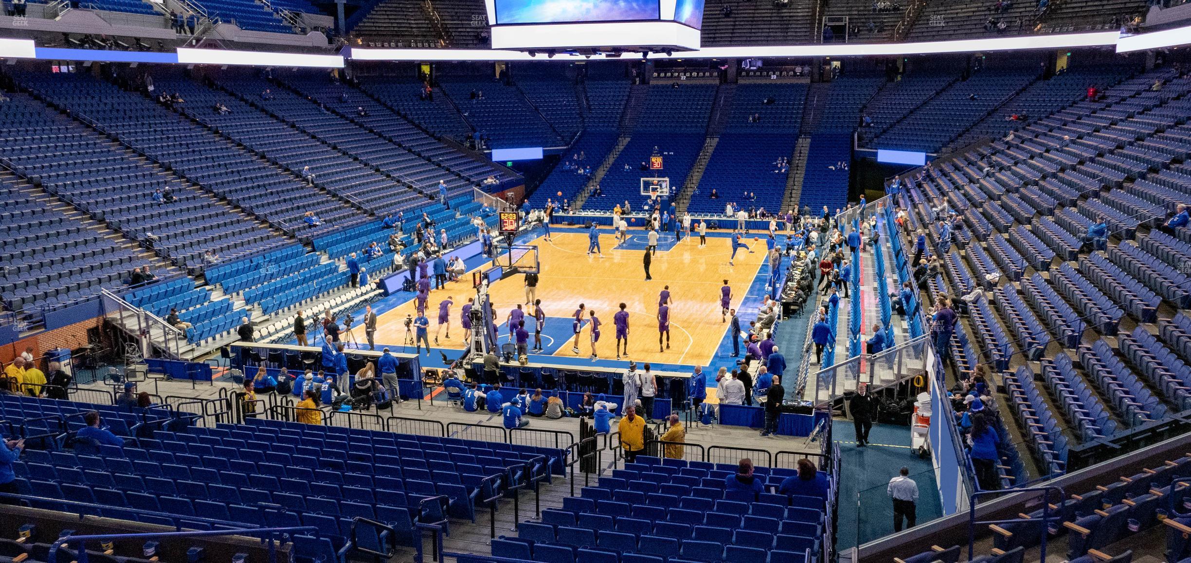 Seating view for Rupp Arena Section 38