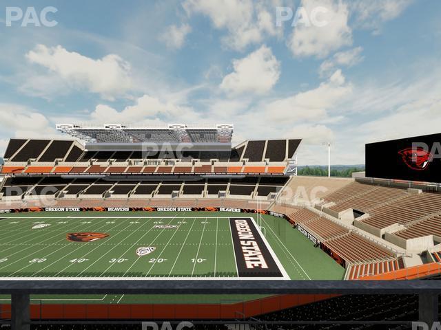 Seating view for Reser Stadium Section 230