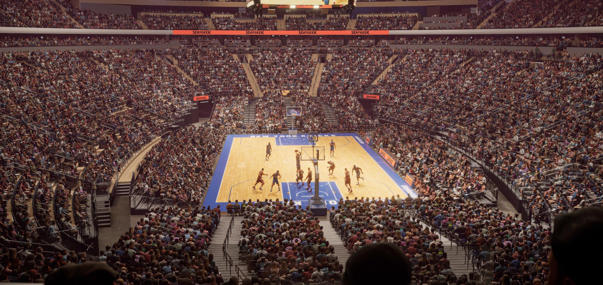 Seating view for Madison Square Garden Section Lexus Level Suite 29