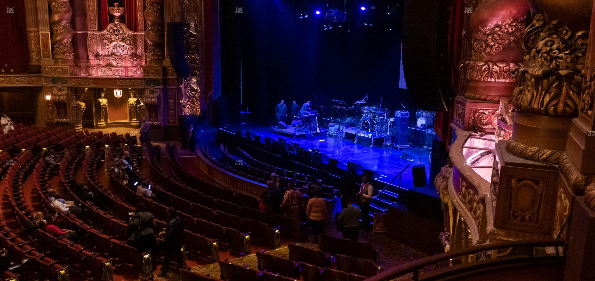 Seating view for Kings Theatre - Brooklyn Section Mezzanine 16