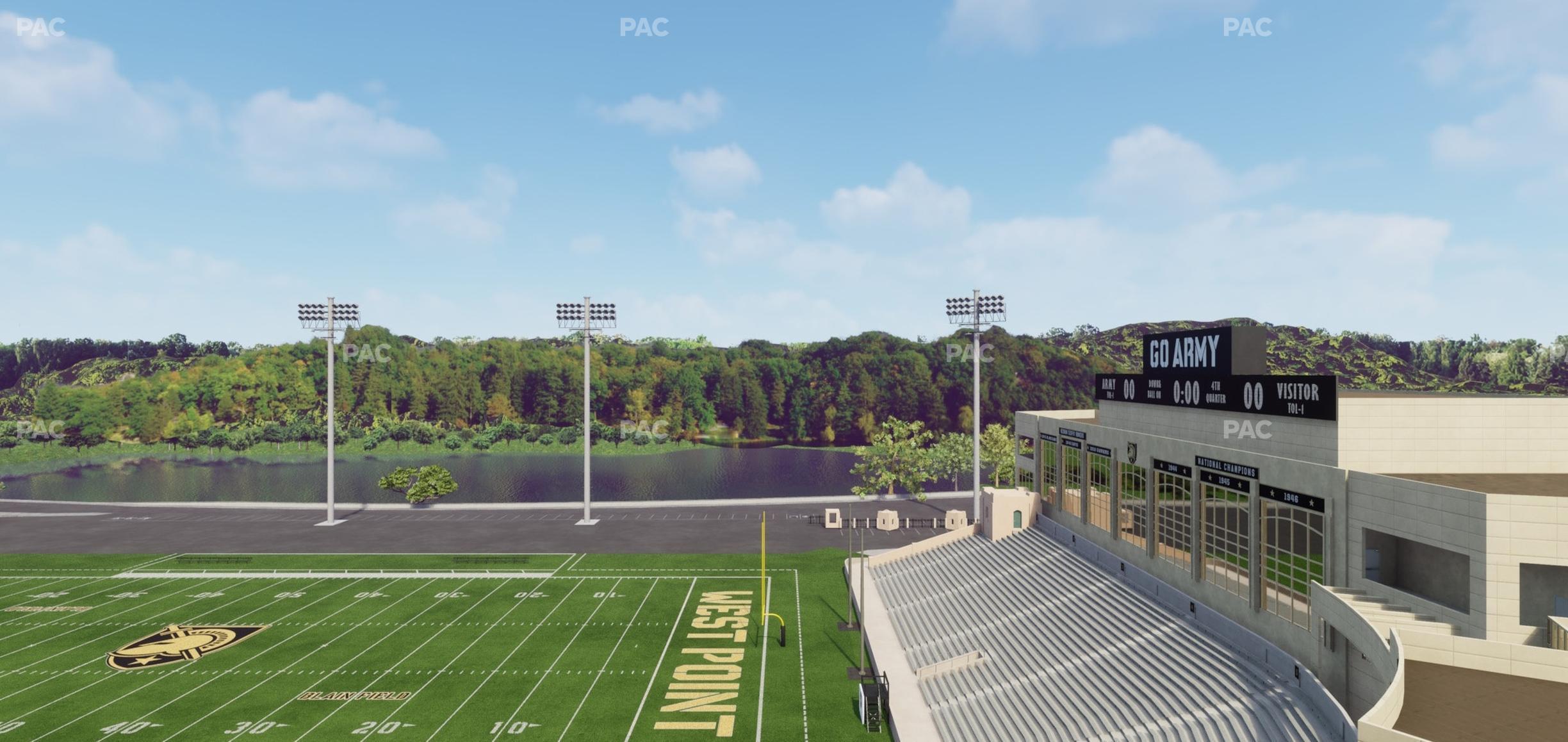 Seating view for Michie Stadium Section U 9