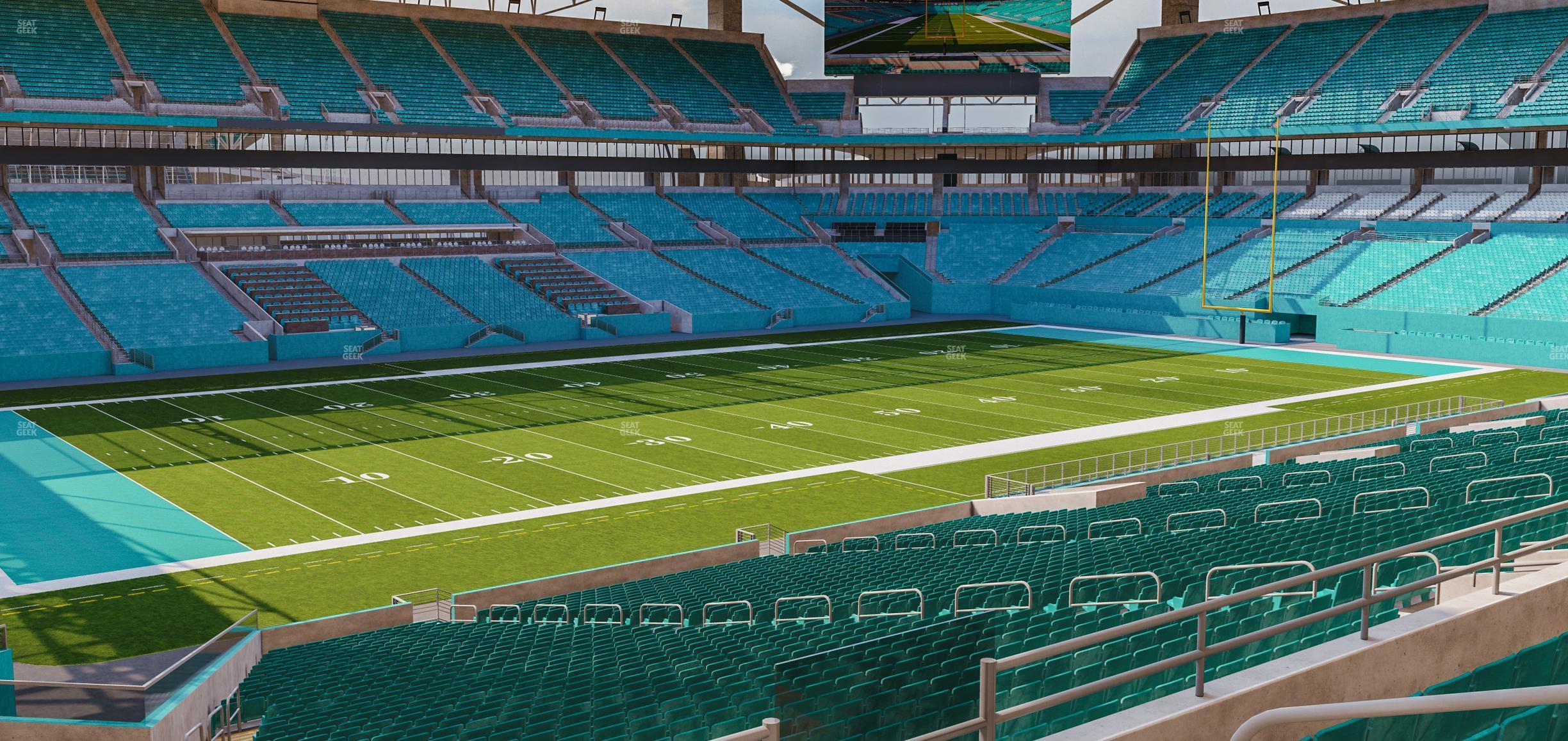 Seating view for Hard Rock Stadium Section 223