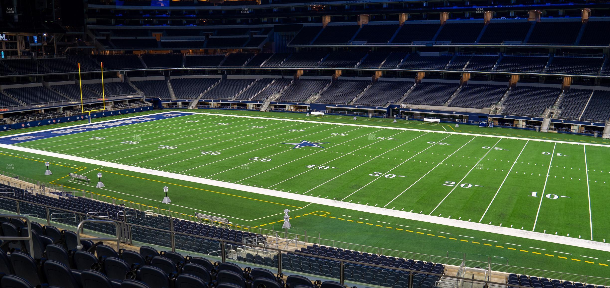 Seating view for AT&T Stadium Section C 207