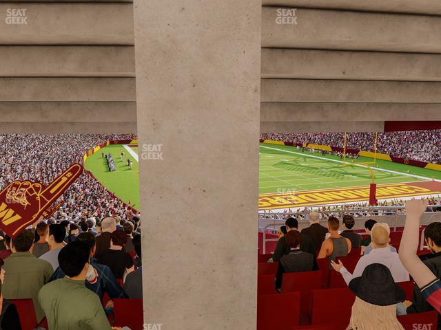 Seating view for Northwest Stadium Section 214