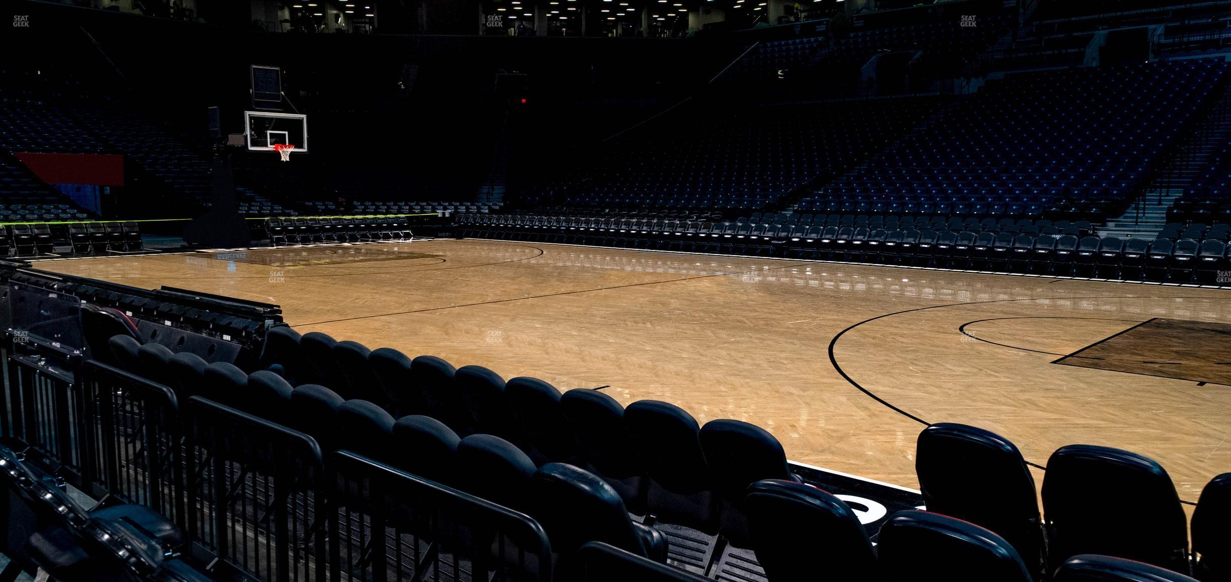 Seating view for Barclays Center Section Vip 7