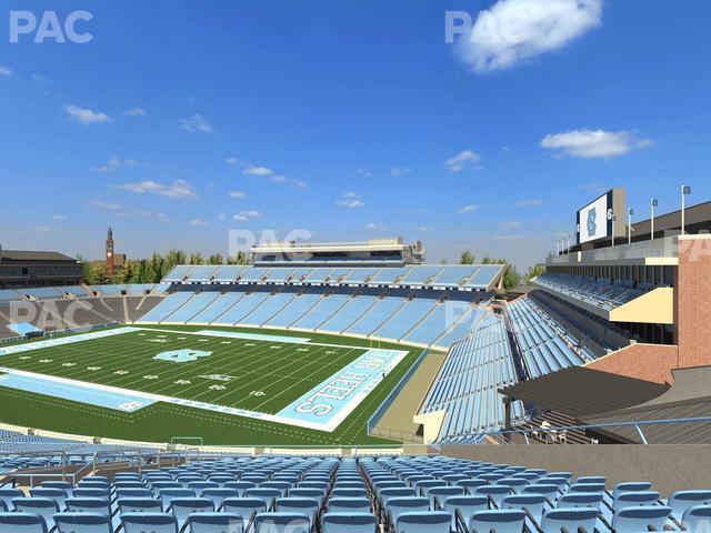 Seating view for Kenan Memorial Stadium Section 231