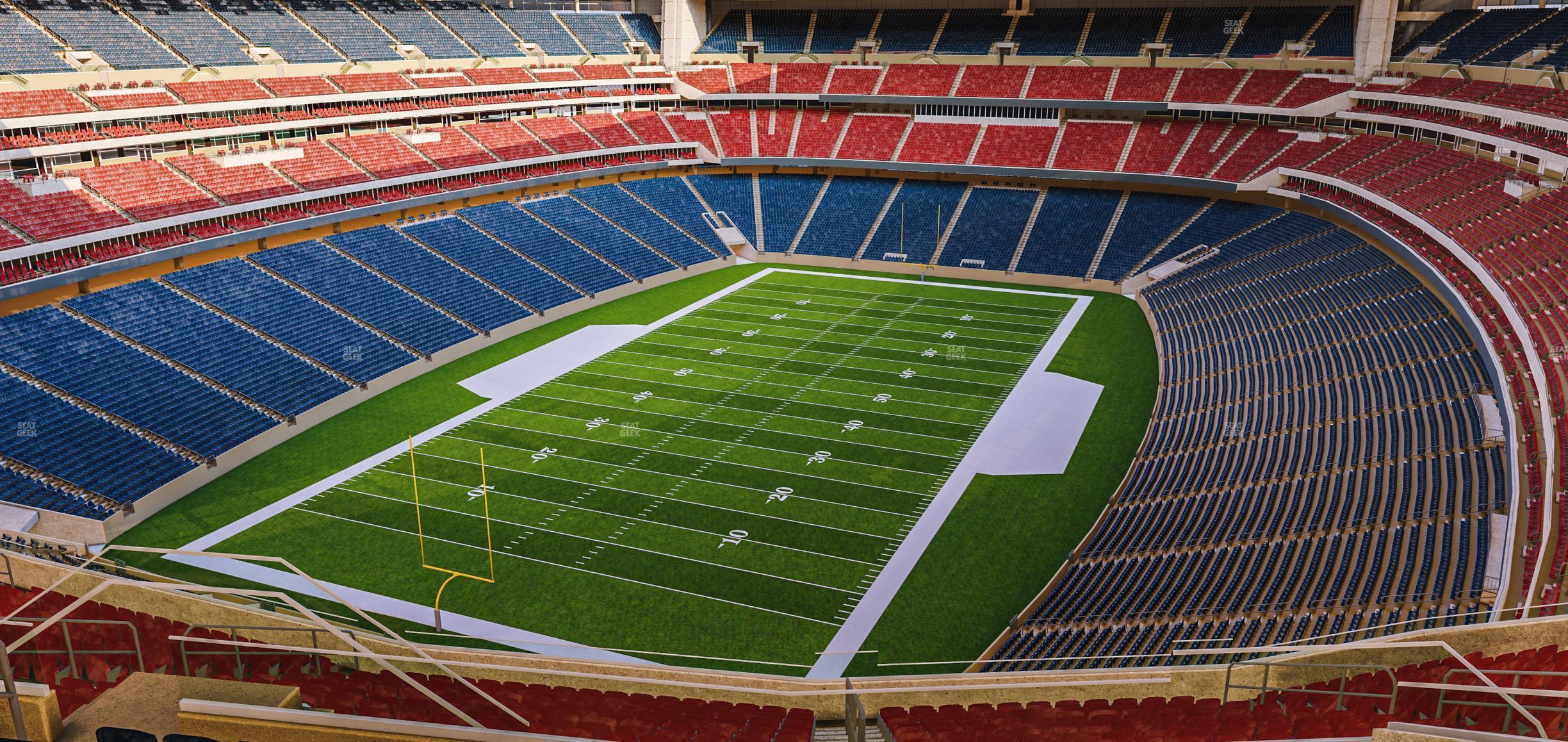 Seating view for NRG Stadium Section 644