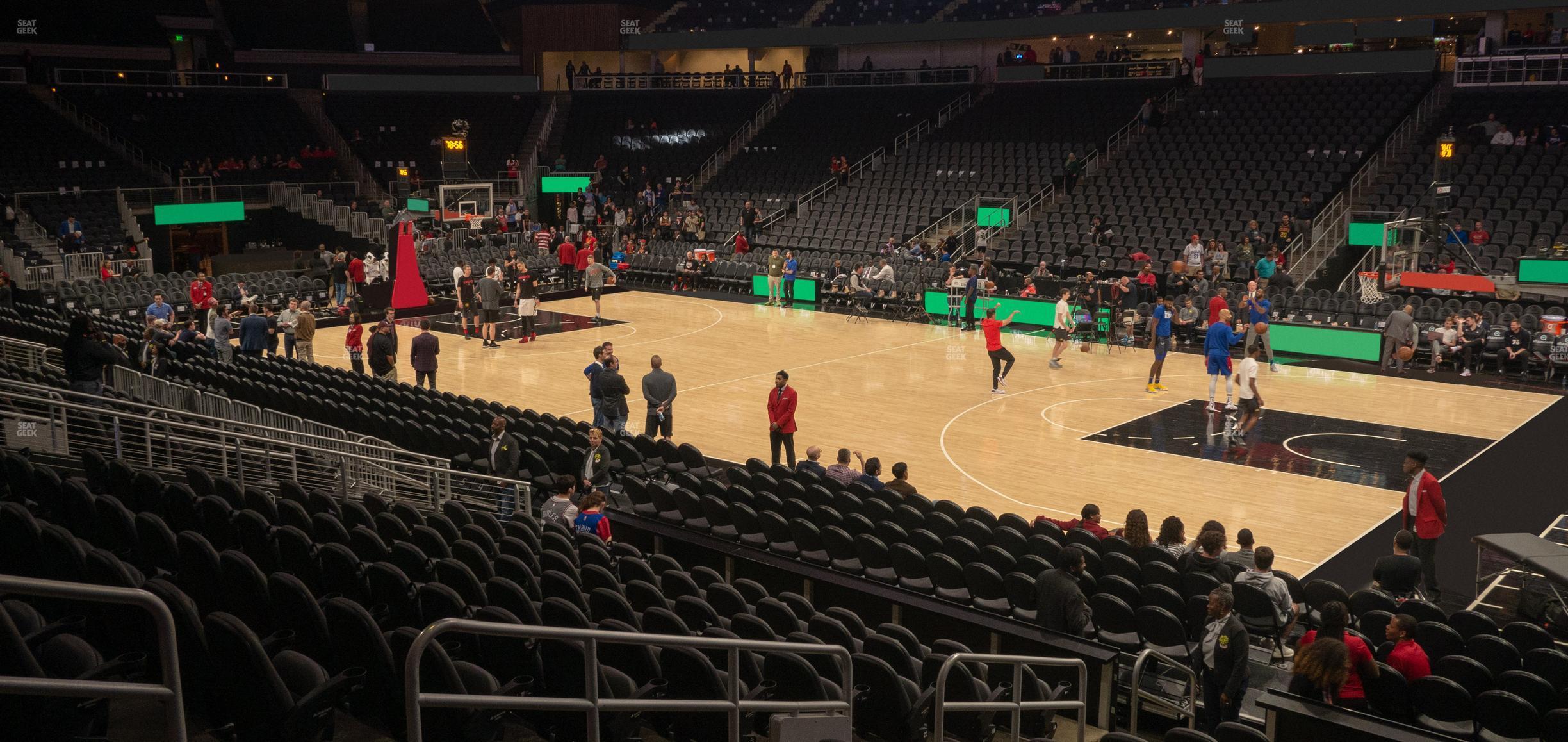 Seating view for State Farm Arena Section 106