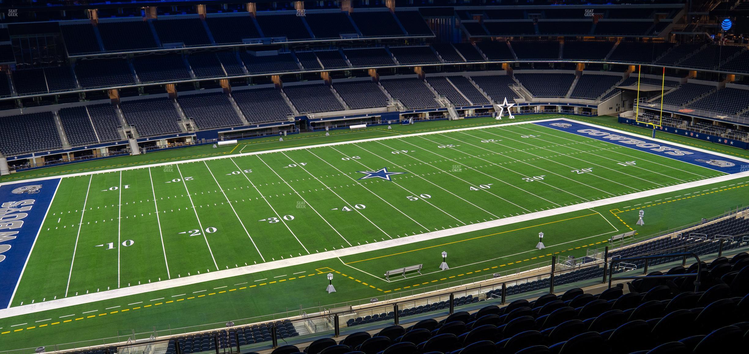 Seating view for AT&T Stadium Section C 313