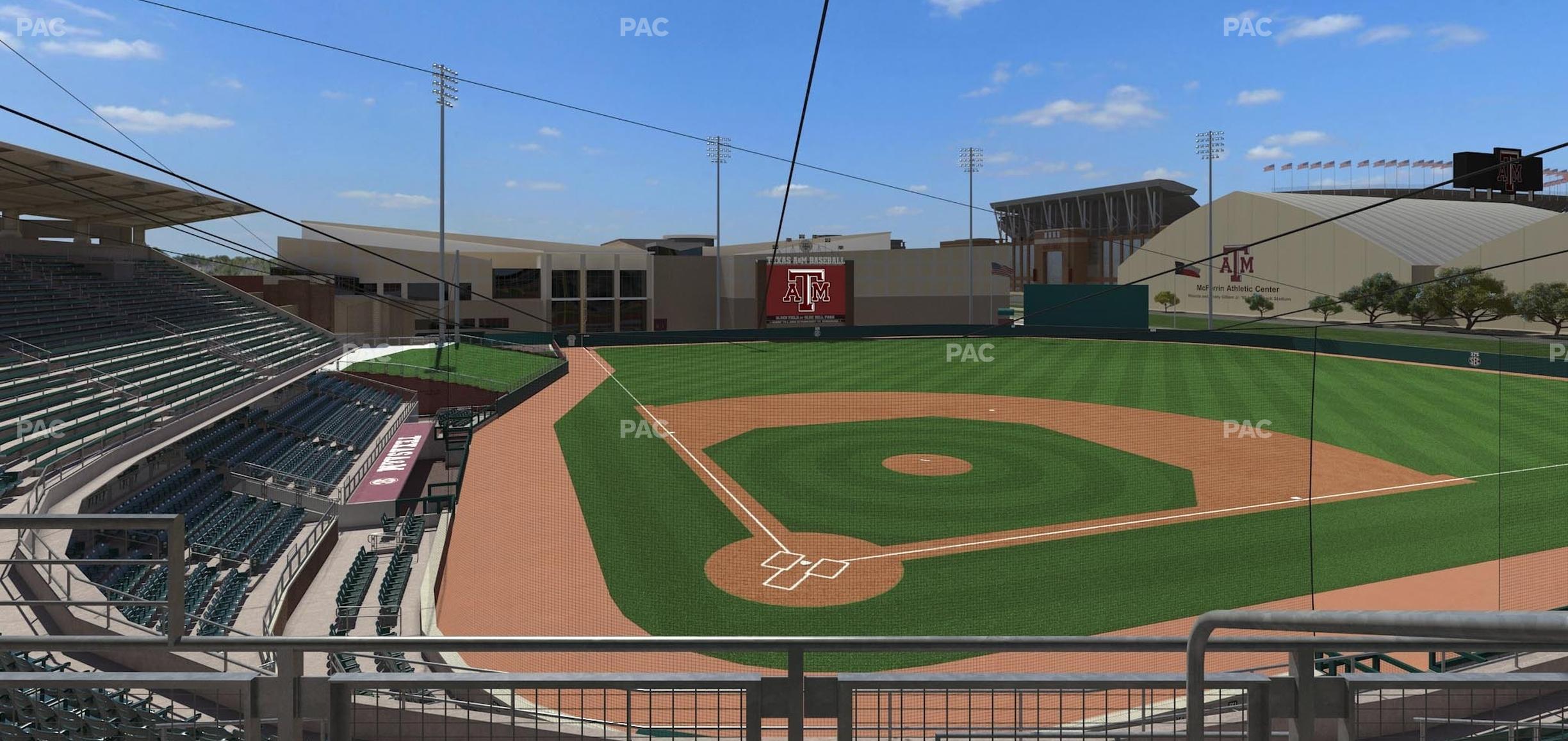 Seating view for Olsen Field at Blue Bell Park Section Suite 4