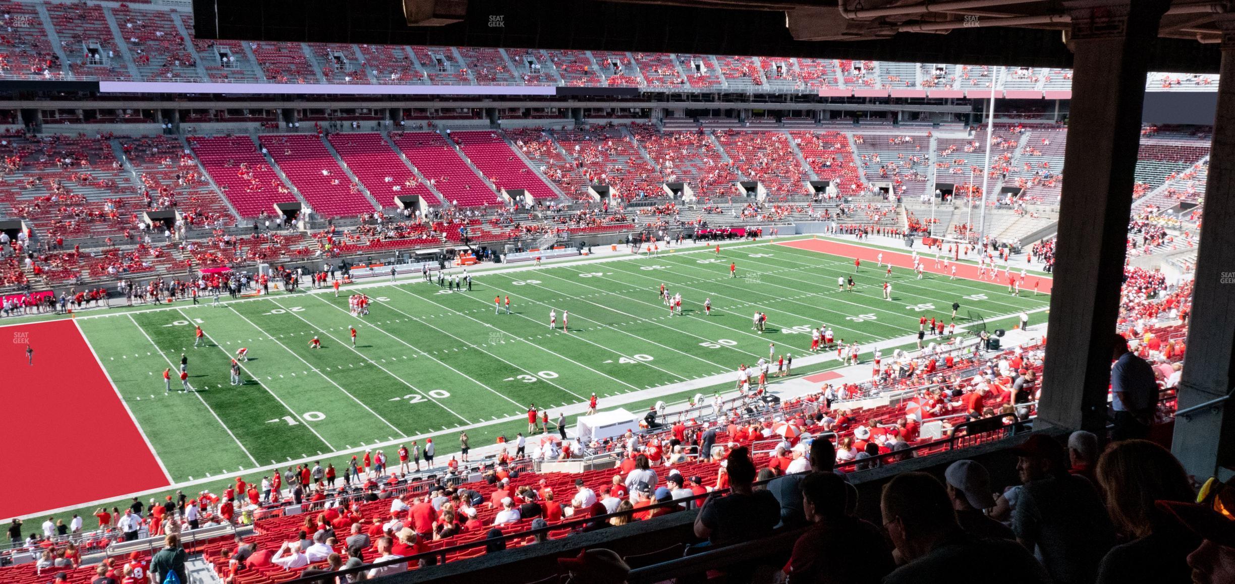 Seating view for Ohio Stadium Section 26 B