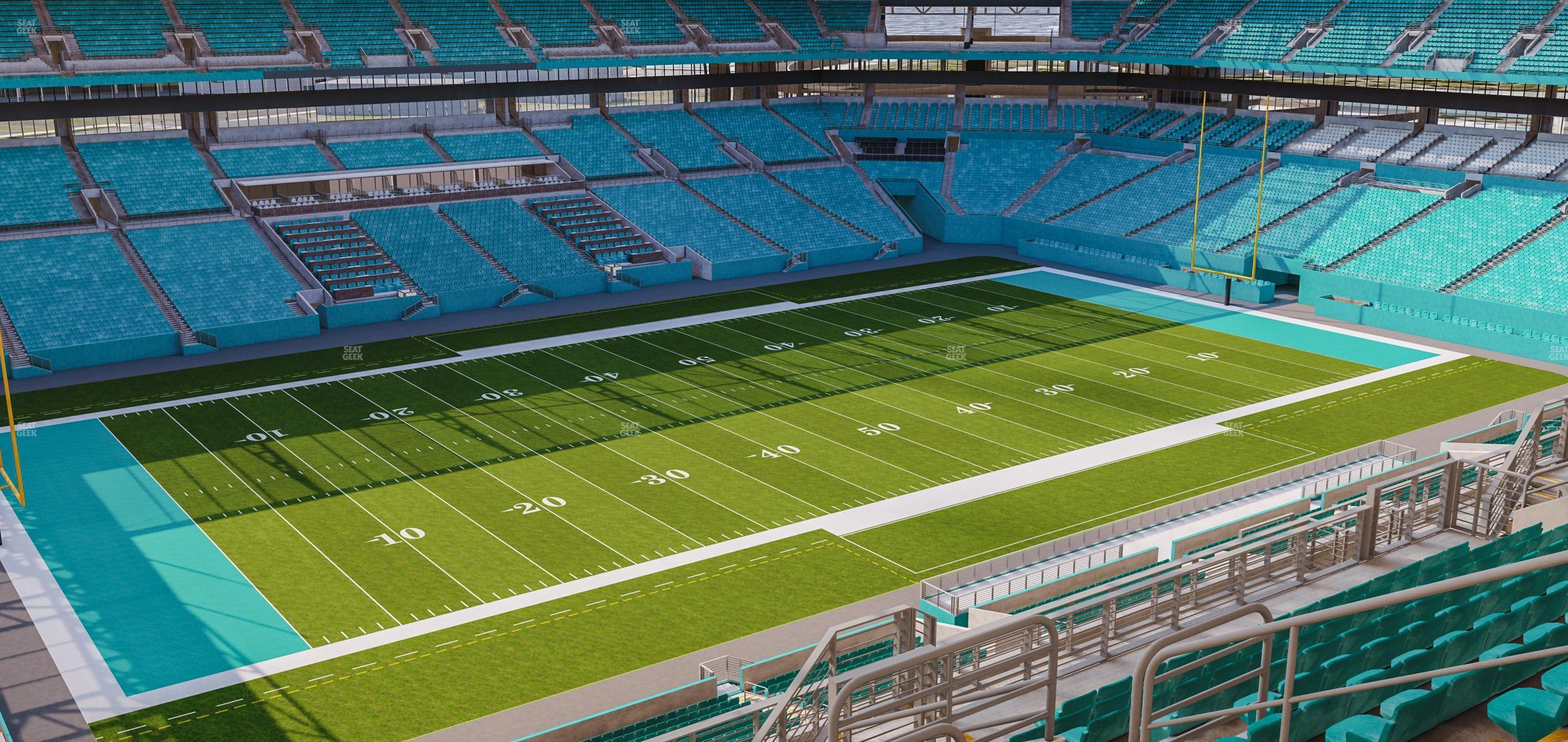 Seating view for Hard Rock Stadium Section 323