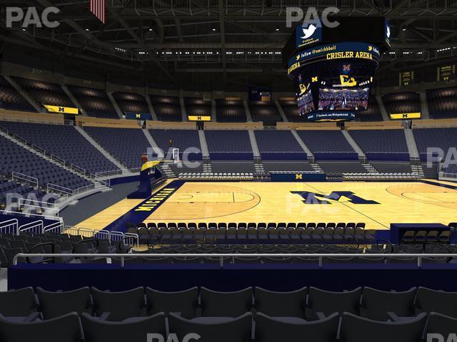 Seating view for Crisler Center Section 106