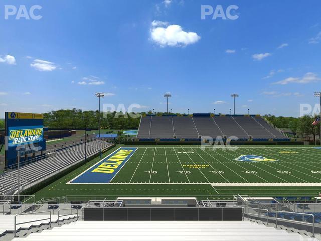 Seating view for Delaware Stadium Section F