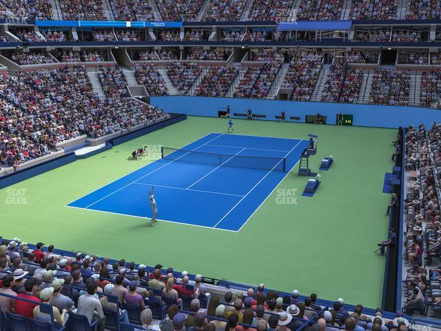 Seating view for Arthur Ashe Stadium Section Suite 227