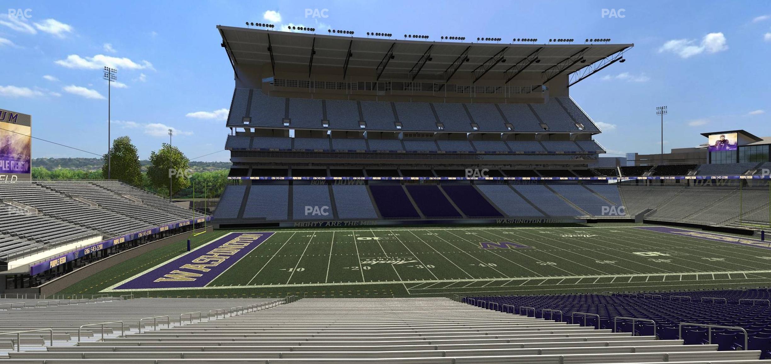 Seating view for Husky Stadium Section 131