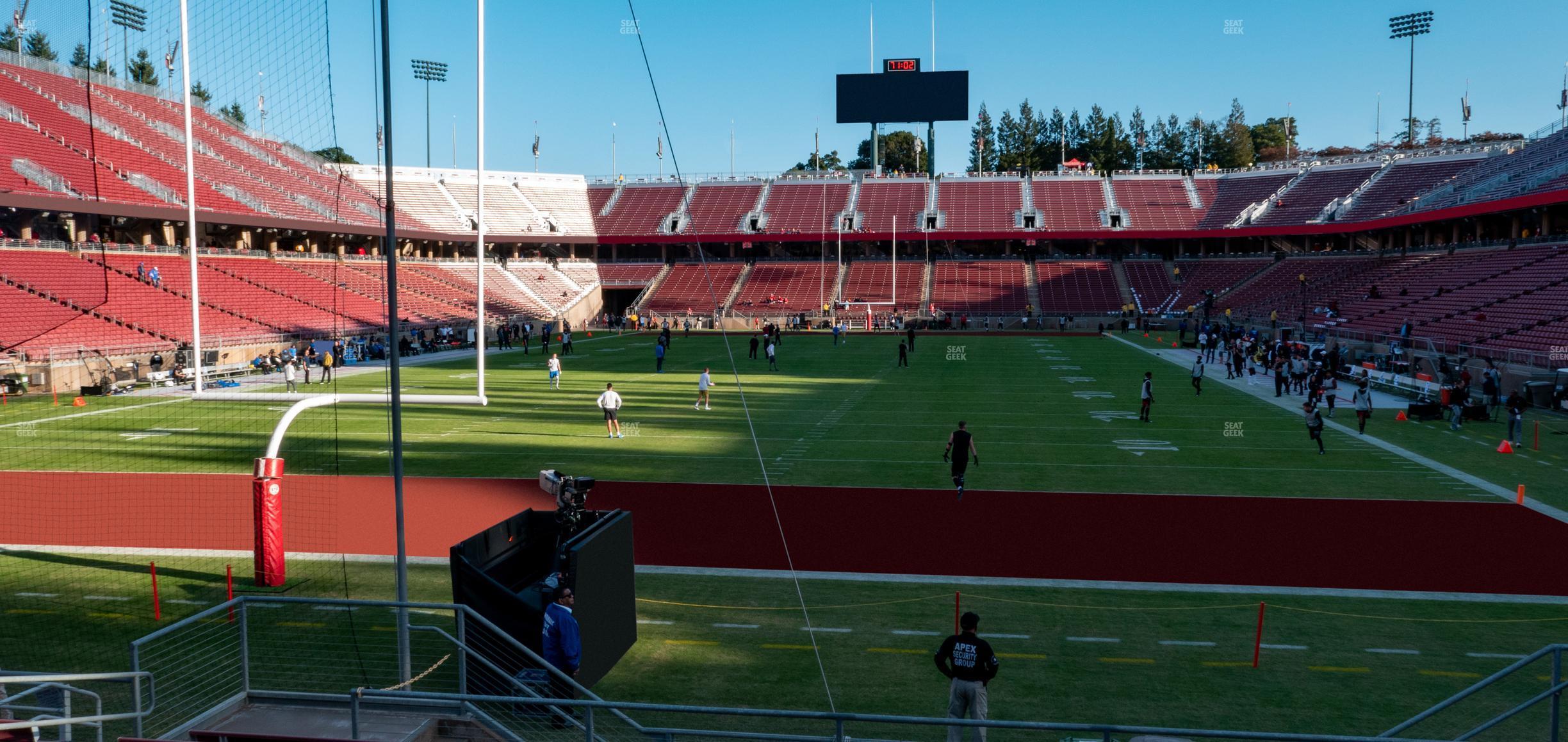 Seating view for Stanford Stadium Section 122