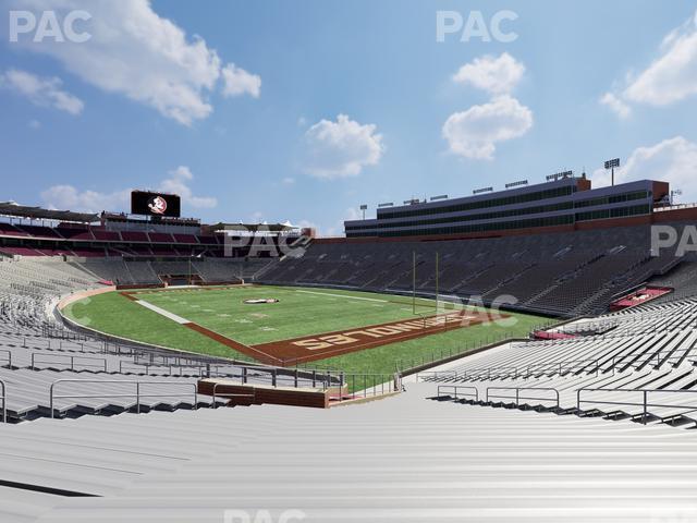 Seating view for Doak Campbell Stadium Section 3