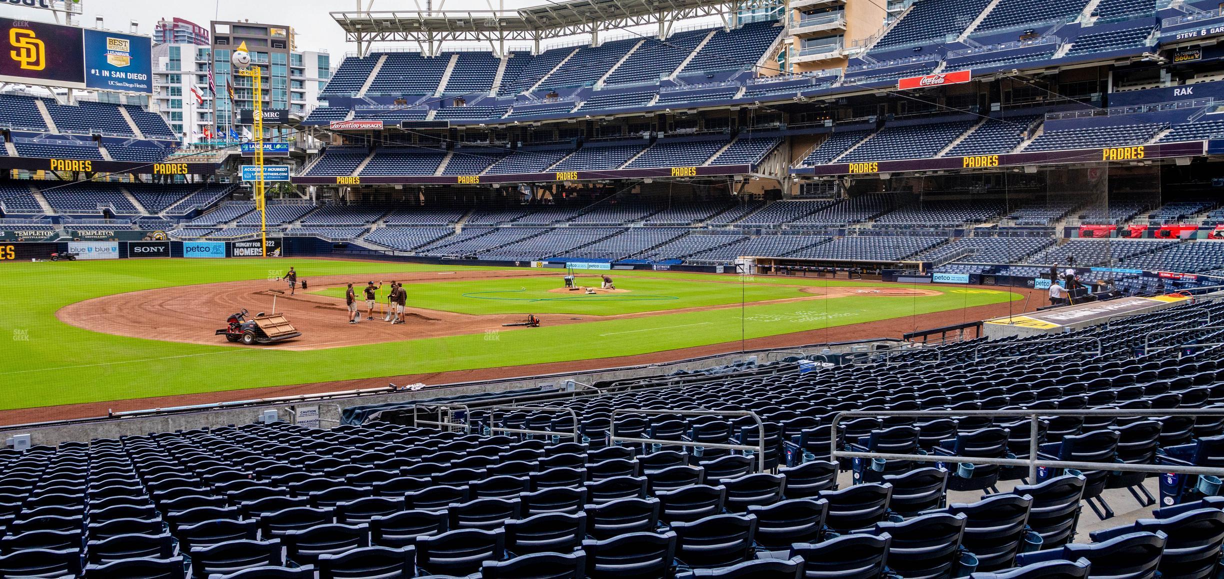 Seating view for Petco Park Section 114